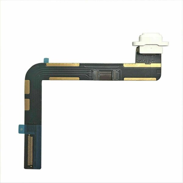 For iPad 10.2 2020 8th Gen A2270/A2429-Charge Connector- White