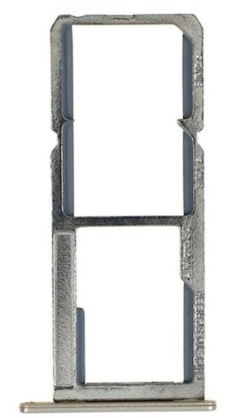 Motorola Moto G6 Play-Sim Holder- Gold