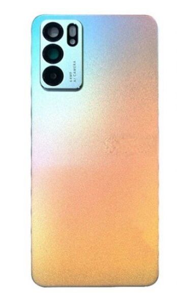 Oppo Reno 6 Pro 5G-Battery Cover- Gold