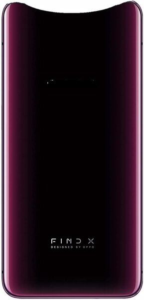 Oppo Find X CPH1871-Battery Cover- Bordeaux Red