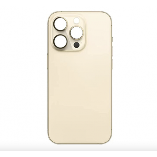 For iPhone 14 Pro Max Back Glass- Gold