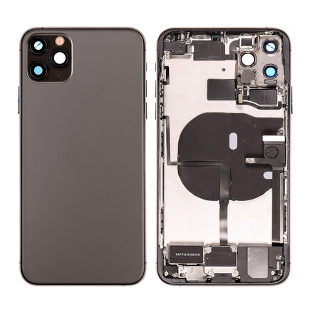 For iPhone 11 Pro Middle Frame Pulled (A) Complete With Parts (No Battery) - Grey