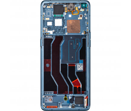 Oppo Find X3 Pro CPH2173-Display + Digitizer + Frame Pulled- Blue