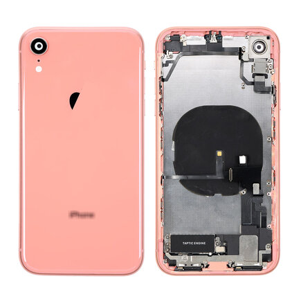 For iPhone XR Middle Frame Pulled (A) Complete With Parts - Coral