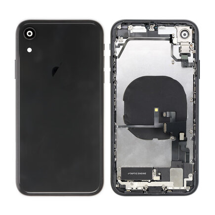 For iPhone XR Middle Frame Pulled (A) Complete With Parts (No Battery)- Black