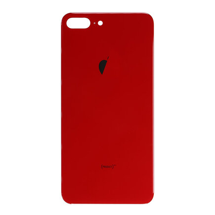 For iPhone 8 Plus Back Glass- Red
