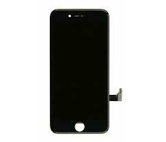 For iPhone 7 Display + Module + Metal Plate Quality Top- Black