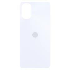 Motorola Moto G22-Battery Cover + Camera Lens- White