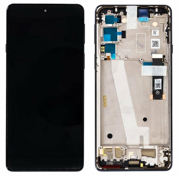 Motorola Edge 20-Display + Digitizer + Frame- Black