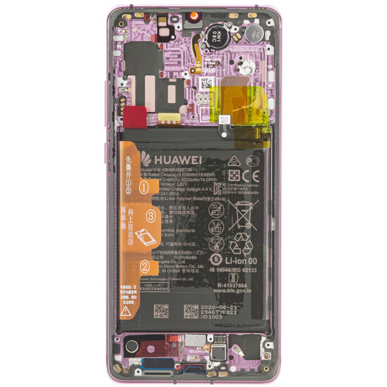 Huawei P30 Pro-LCD Display Module + Battery- Purple