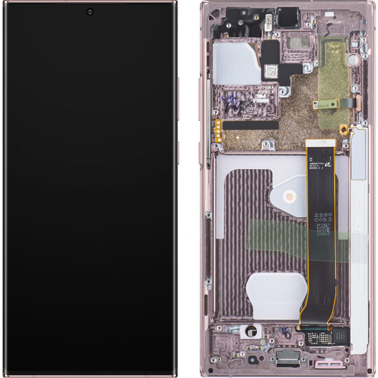 Samsung Galaxy Note 20 Ultra 4G SM-N986B-LCD Display Module- Mystic Bronze 