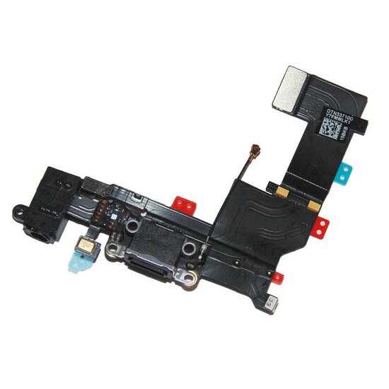 For iPhone 5S-Charger Connector Flex- Black