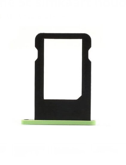 For iPhone 5C-Sim Holder- Green