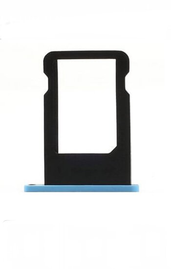 For iPhone 5C-Sim Holder- Blue