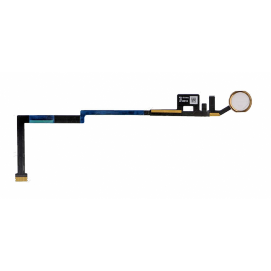 For iPad 2017/ iPad 6 2018- Home Button Flex- Gold