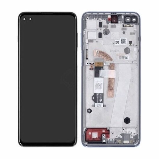 Motorola Moto G100 XT2125-4-Display + Frame- Grey