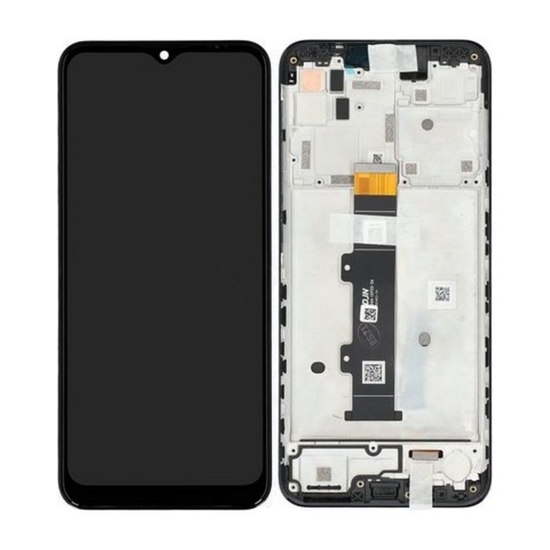 Motorola Moto G30 XT2129 XT2129-3-Display + Frame- Black