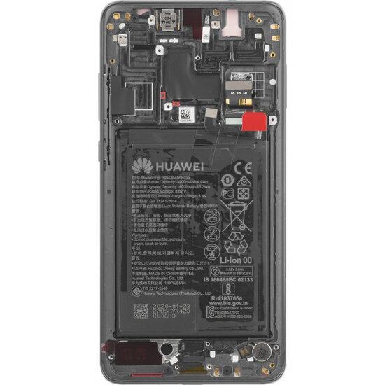 Huawei Mate 20-LCD Display Module + Battery- Black