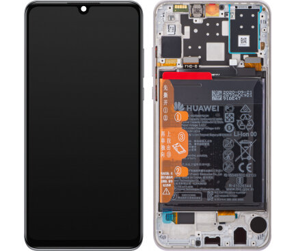 Huawei P30 Lite (32MP Front Camera Version)LCD Display Module + Battery- White