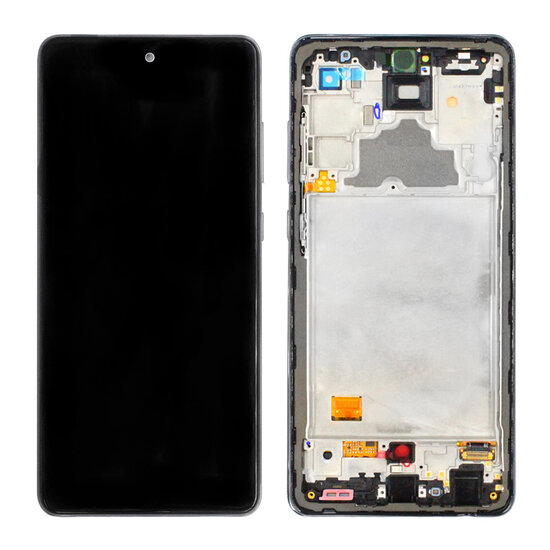 Samsung Galaxy A72 4G/5G 2021 SM-A725/A726-LCD Display Module- Awesome Black