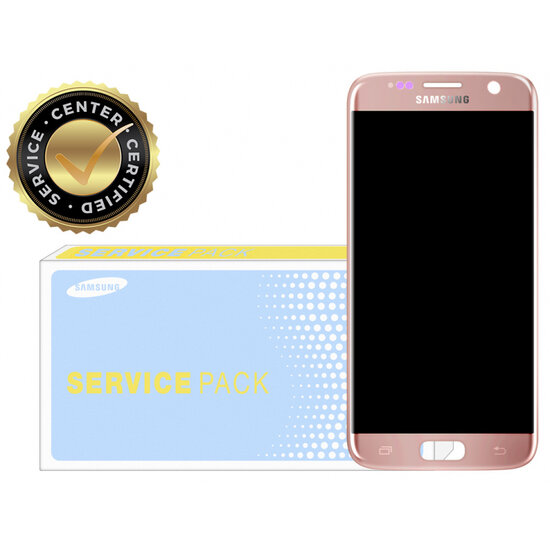 Samsung Galaxy S7 SM-G930F-LCD Display Module- Rose Gold
