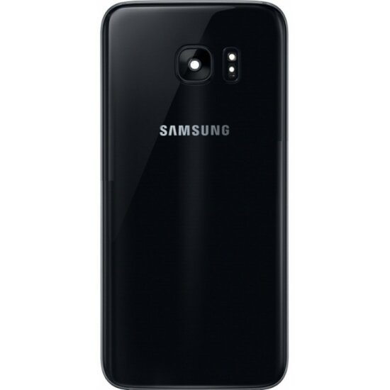 Samsung Galaxy S7 G930F-Replacement Battery Cover- Black