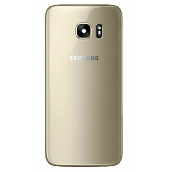 Samsung Galaxy S7 G930F-Replacement Battery Cover- Gold