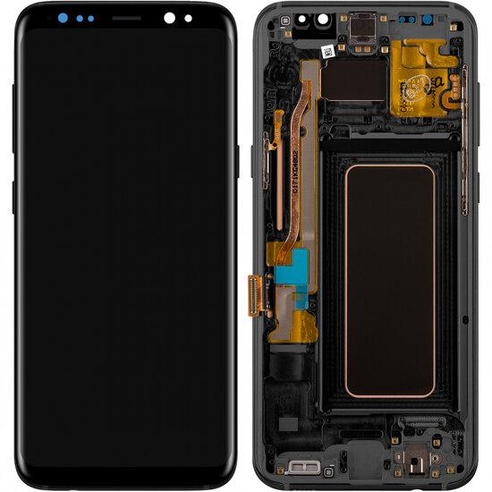 Samsung Galaxy S8 Plus SM-G955F-Display + Digitizer + Frame- Black 