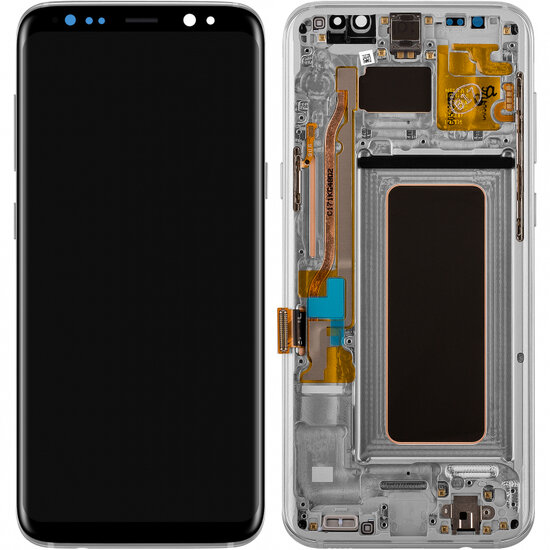 Samsung Galaxy S8 Plus SM-G955F-Display + Digitizer + Frame + Battery- Silver