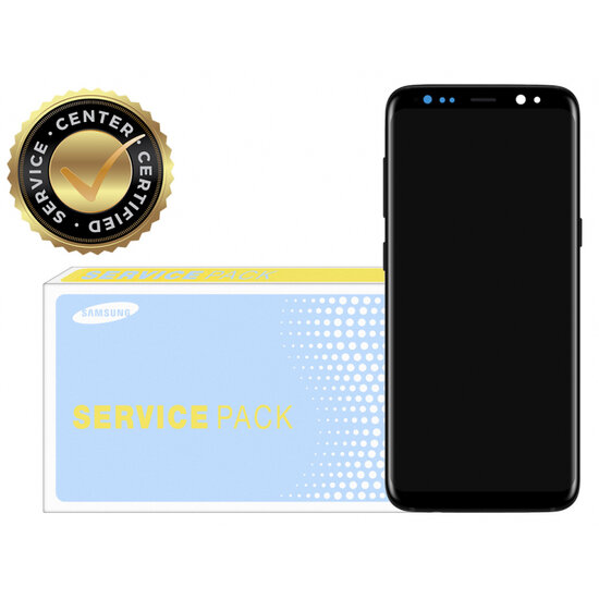 Samsung Galaxy S8 SM-G950F-Display + Digitizer with Frame- Black 