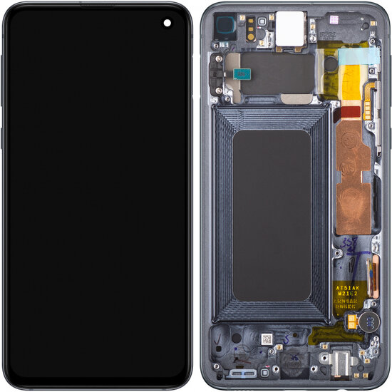 Samsung Galaxy S10E SM-G970F-LCD Display Complete + Battery- Prism Black
