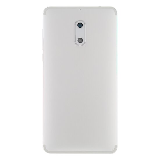 Nokia 6 TA-1033-Battery Cover- White Silver