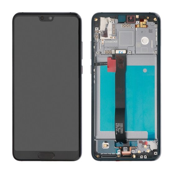 Huawei P20 -LCD Display Module+ Frame- Black