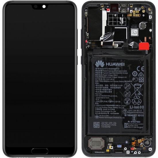 Huawei P20 Pro-LCD Display Module + Battery- Black