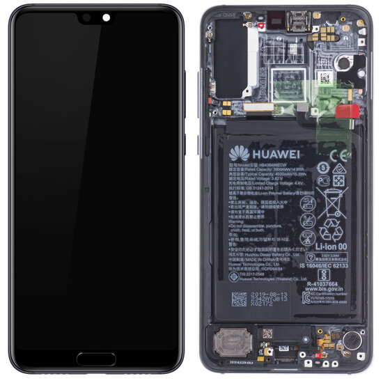 Huawei P20 Pro-LCD Display Module + Battery- Blue