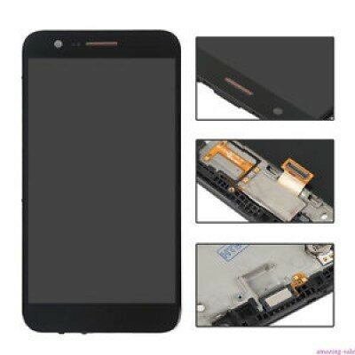 LG K10 2017-Display + Digitizer + Frame- Black