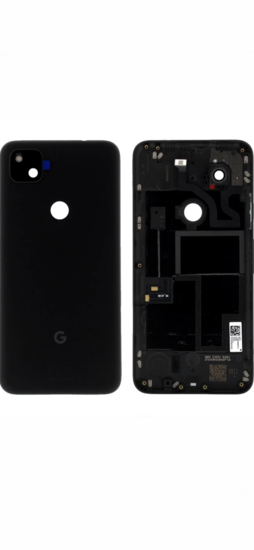 Google Pixel 4A 4G-Battery Cover- Just Black