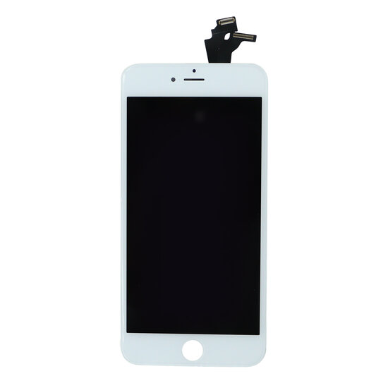 For iPhone 6 Plus Display + Module + Metal Plate A+ High Quality Top- White