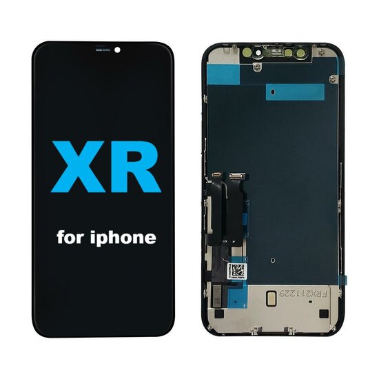 For iPhone XR Display + Module Refurbished - Black