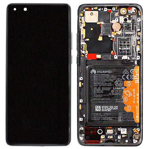 Huawei P40 Pro Plus-LCD Display Module + Battery- Ceramic Black