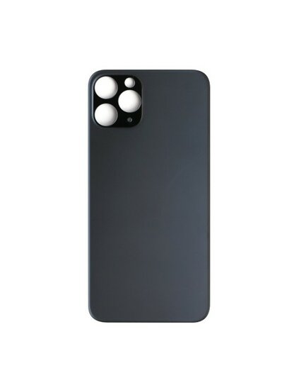For iPhone 11 Pro Back Glass- Black