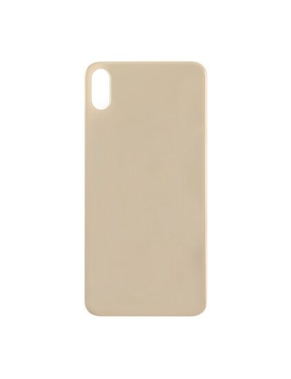 For iPhone XS Max Back Glass- Gold