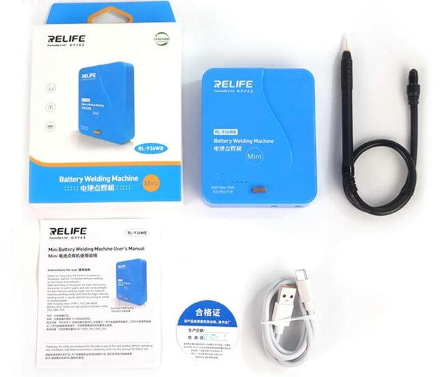 RELIFE RL-936WB Mini Spot Welder Battery