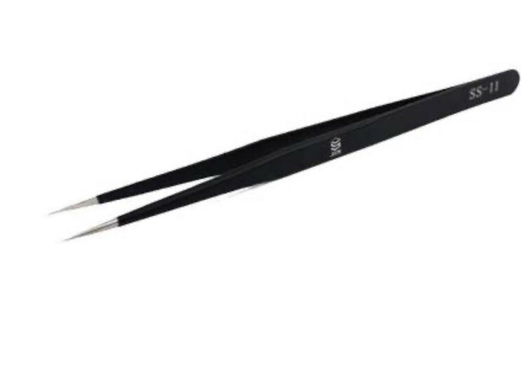 SUNSSHINE SS-11 anti-static stainless steel tweezers