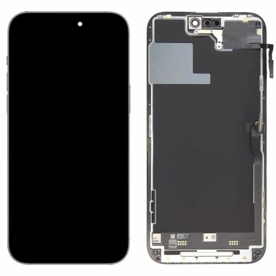 For iPhone 14 Pro Max Display + Module Pulled- Black