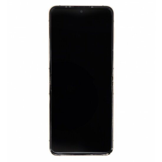 Samsung Galaxy Z Flip 4 5G SM-F721B-Inner Display Complete + Frame- Pink Gold