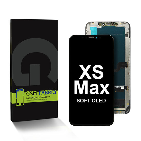 For iPhone XS Max Display Module Soft Oled- Black