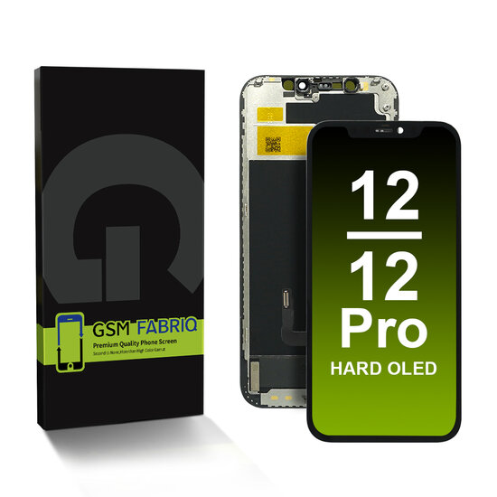 For iPhone 12/ 12 Pro-LCD Display Module Hard Oled- Black