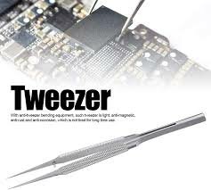 BT-11 Precision Pointed Straight Repair Tweezer 15mm 