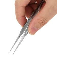 BT-15 Precision Pointed Straight Repair Tweezer 15mm 
